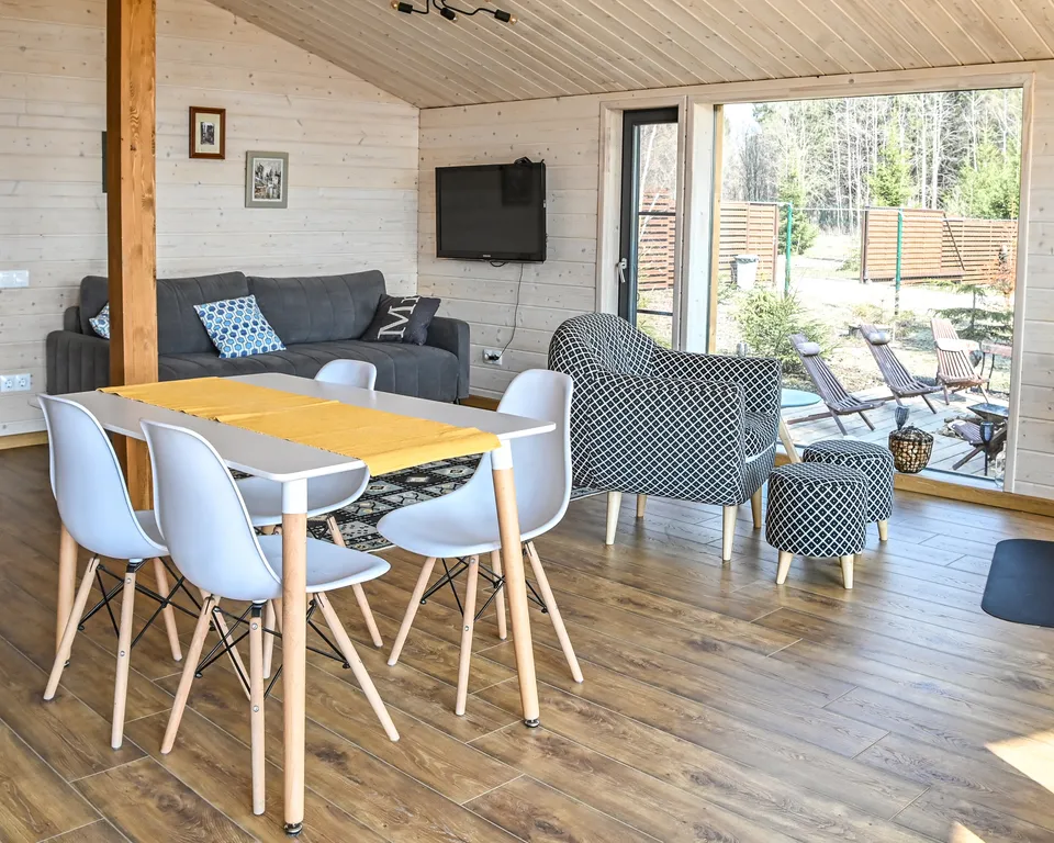 Коттедж с панорамными окнами Куско на Истринском водохранилище