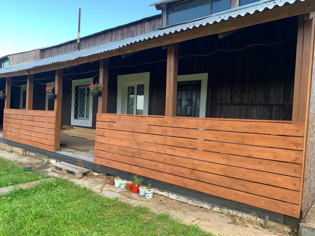 Уютный дом с баней на территории с парковой зоной