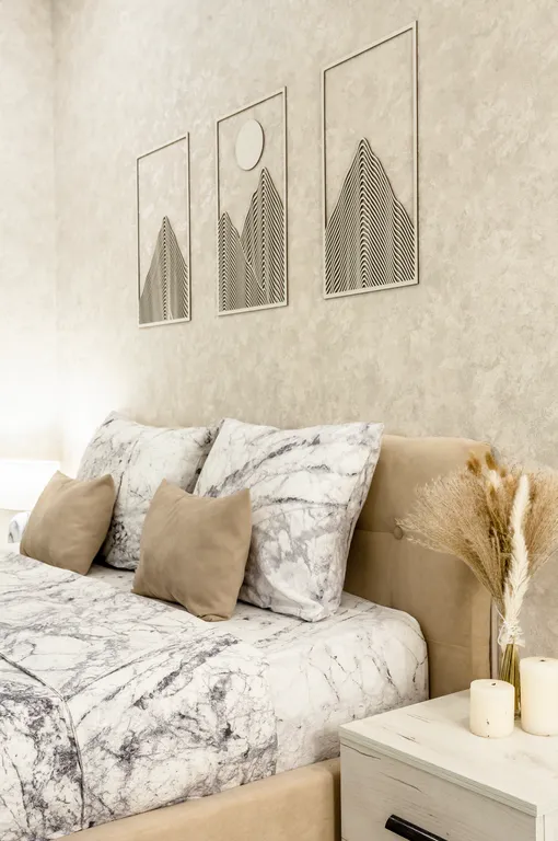 Уютная 2-комнатная квартира, 55 м², 3 кровати