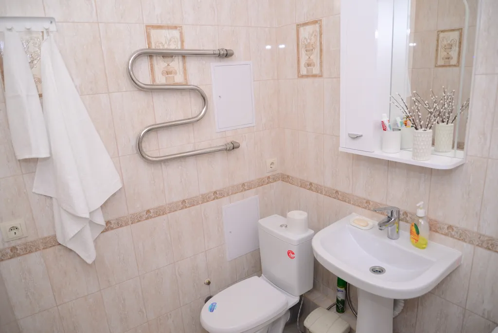 Однокомнатные апартаменты с видом на Кавказские горы