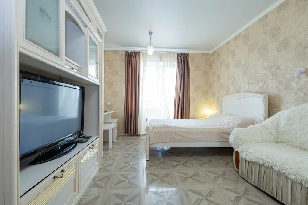 Светлая уютная квартира в ЖК Сказка с удобным выездом на море