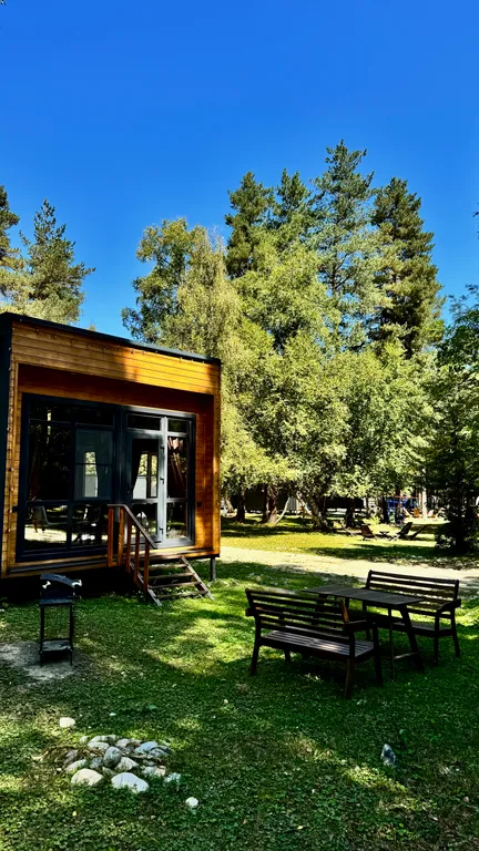 Коттедж Коттедж Шале в хвойном лесу — Архыз