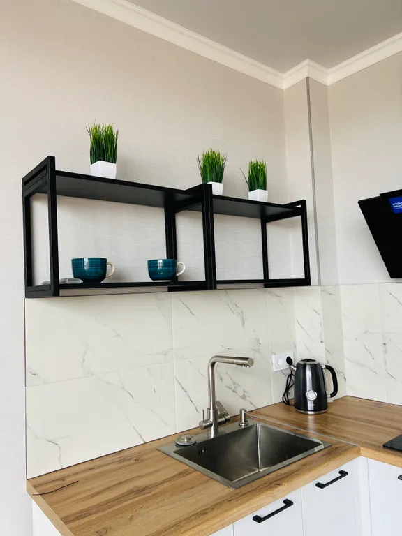 Квартира в скандинавском стиле с видом на горы