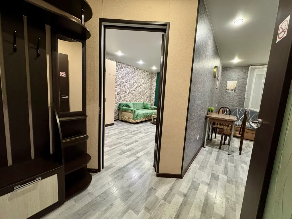 1-км. квартира на 5 спальных мест, рядом река Волга