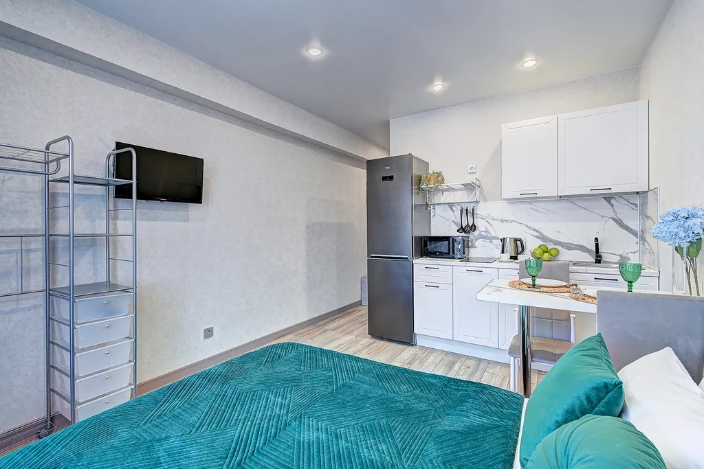 Уютная студия с видом на море