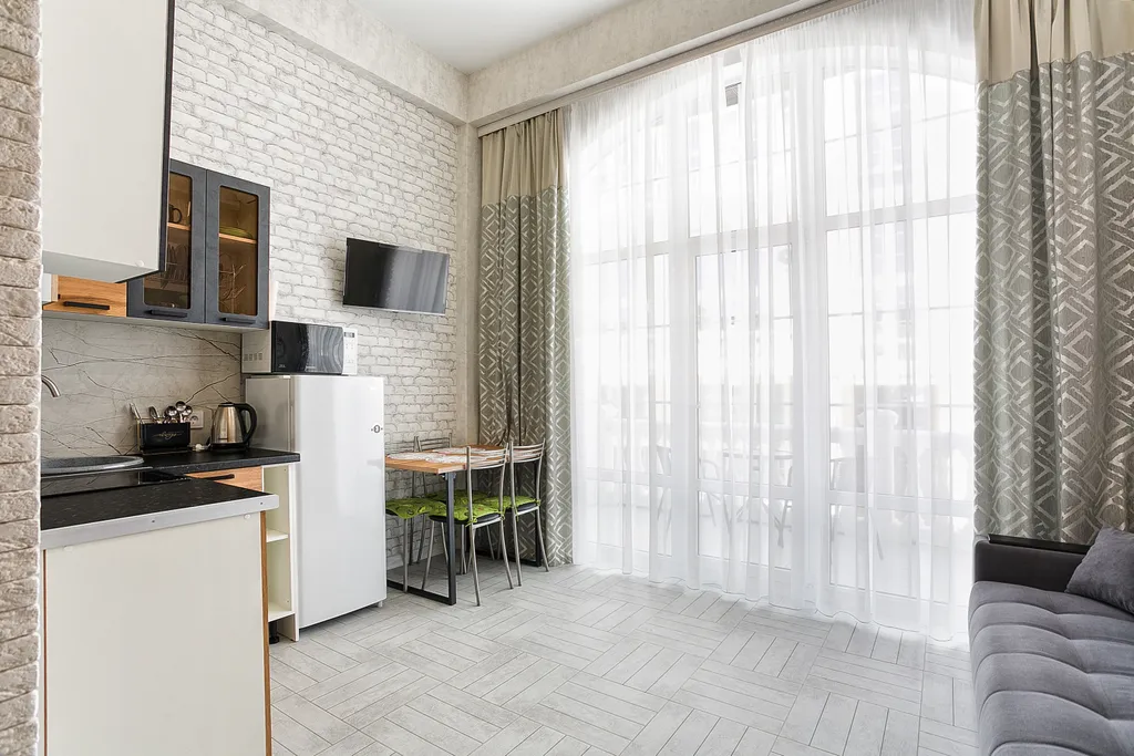 Новая двухуровневая студия в Алупке