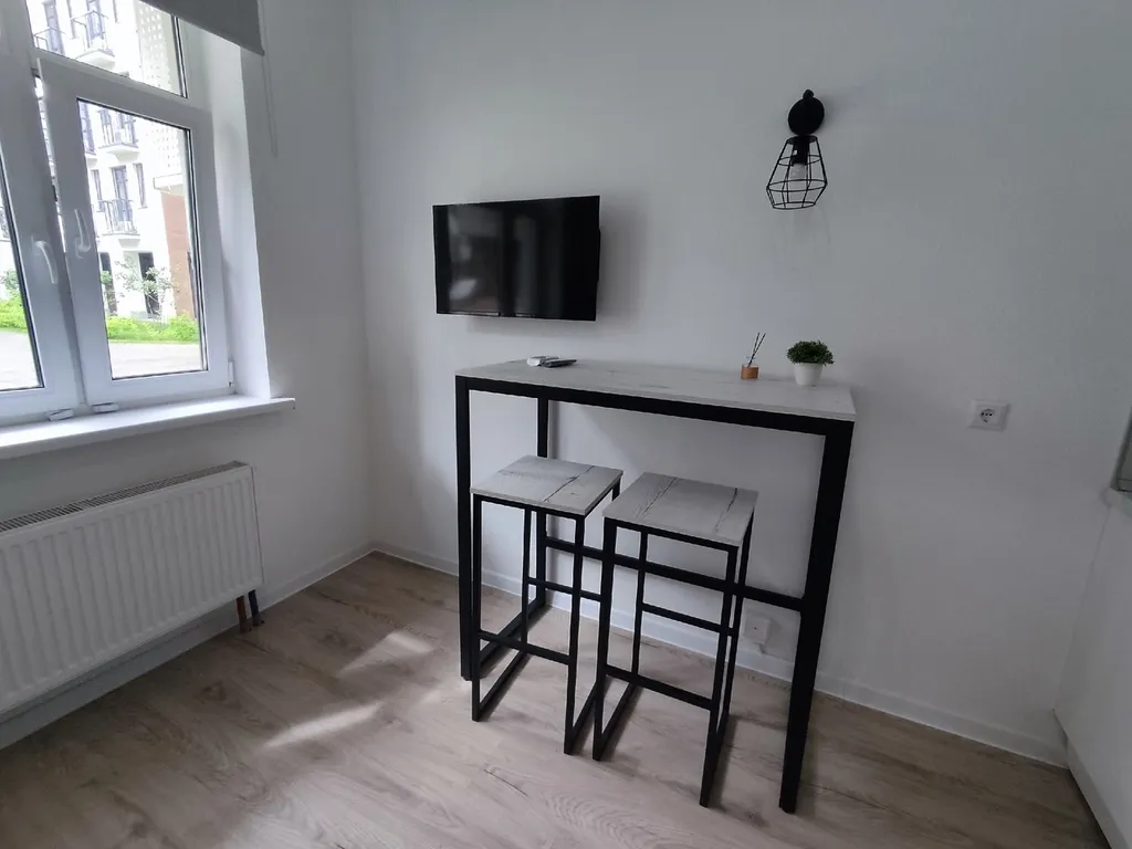 Уютная студия на первом этаже