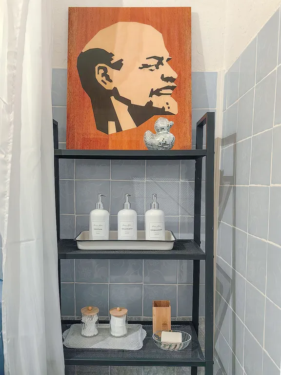 Уникальная двухкомнатная квартира в стиле ретро