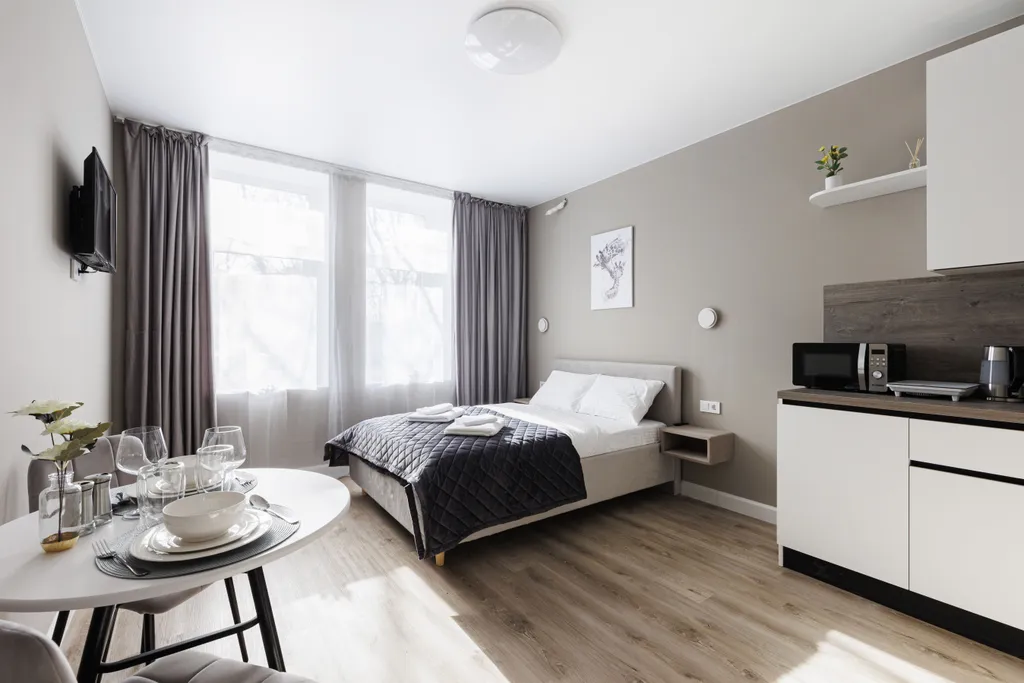 Квартира Квартира Дизайнерская студия на западе — Москва