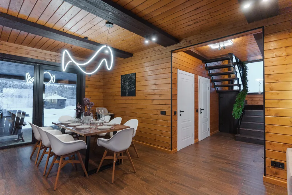 Коттедж ОзероуДомаМичуринское/Lakehouse Michurinskoe — Кучерово