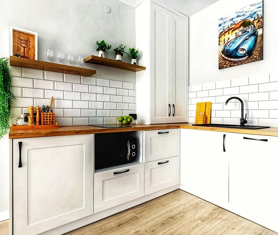 Квартира Апартаменты с отдельной спальней в стиле Бали — Калининград