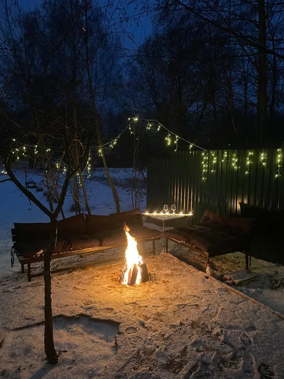 Коттедж Дом с русской баней Valent tiny для праздника или релакса — Подолино