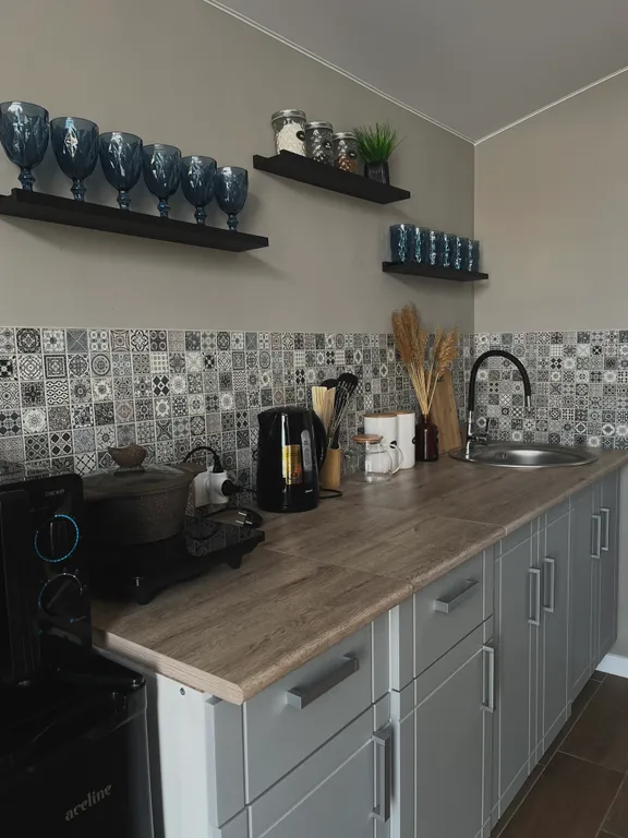 Дом 34m2 — чан, кухня, Wi-Fi