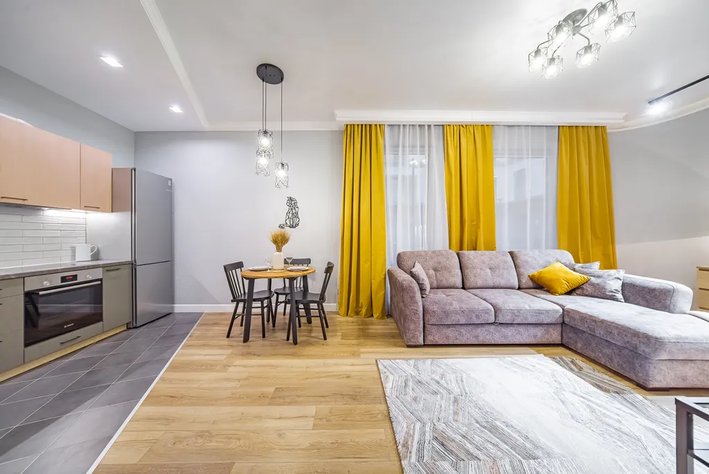 Квартира Квартира Апартамент бизнес-класса с 1 спальней у Новой Голландии — Санкт-Петербург