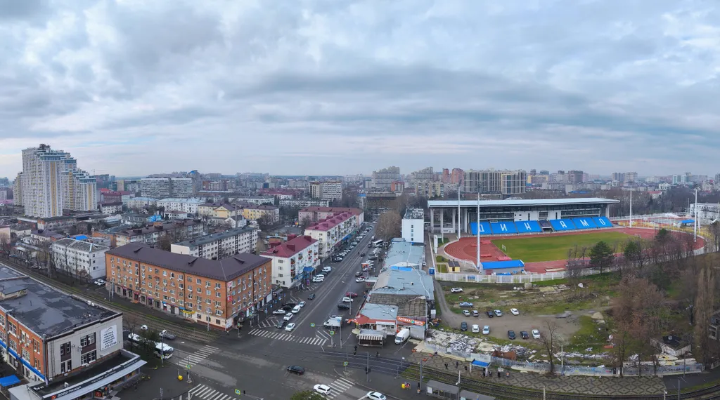 Квартира с панорамным видом в самом центре Краснодара