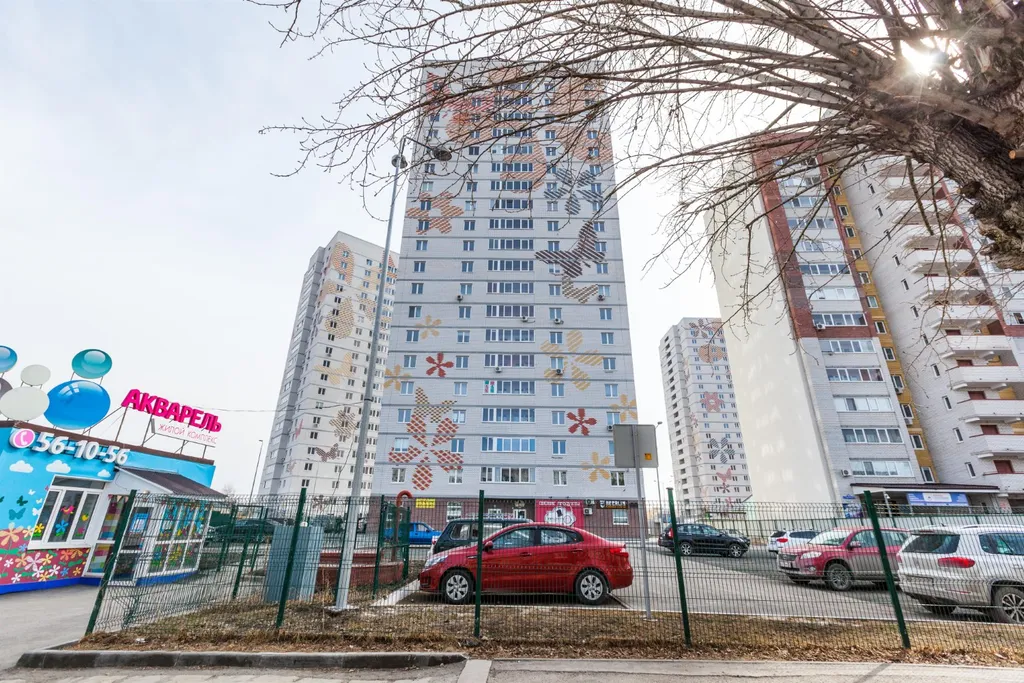 Квартира Квартира Светлая студия рядом с Кадетским училищем — Тюмень