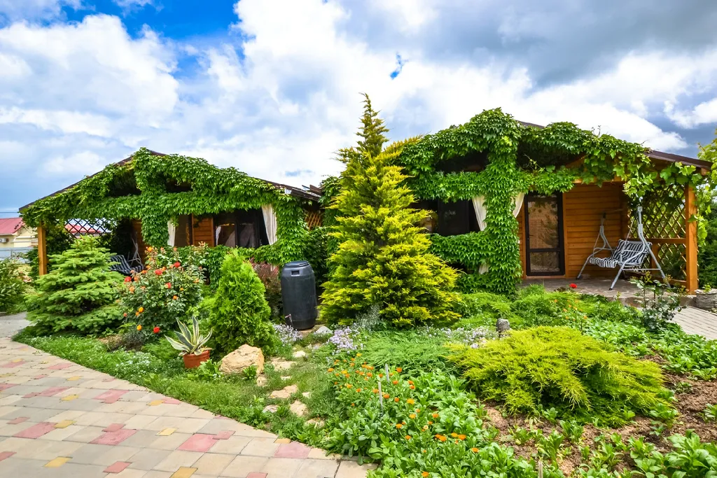 Коттедж Коттедж с террасой у моря — Кучугуры