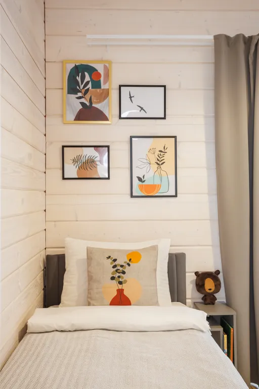 Уютный дом для отдыха на природе с просторной сауной