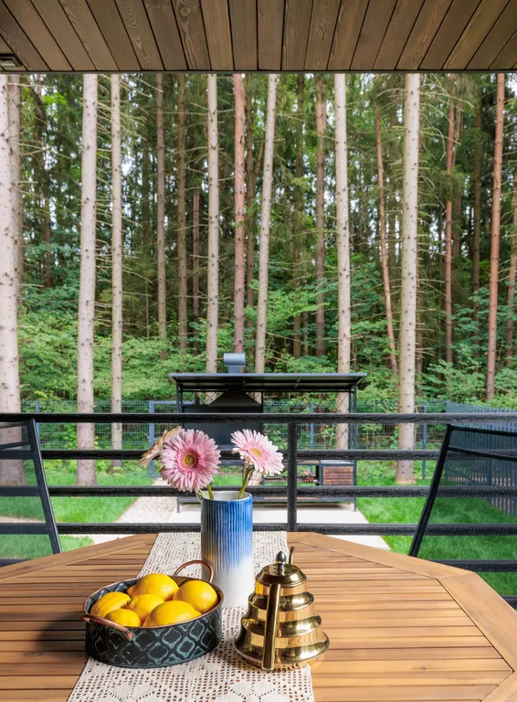 Приватный островок отдыха среди русского леса