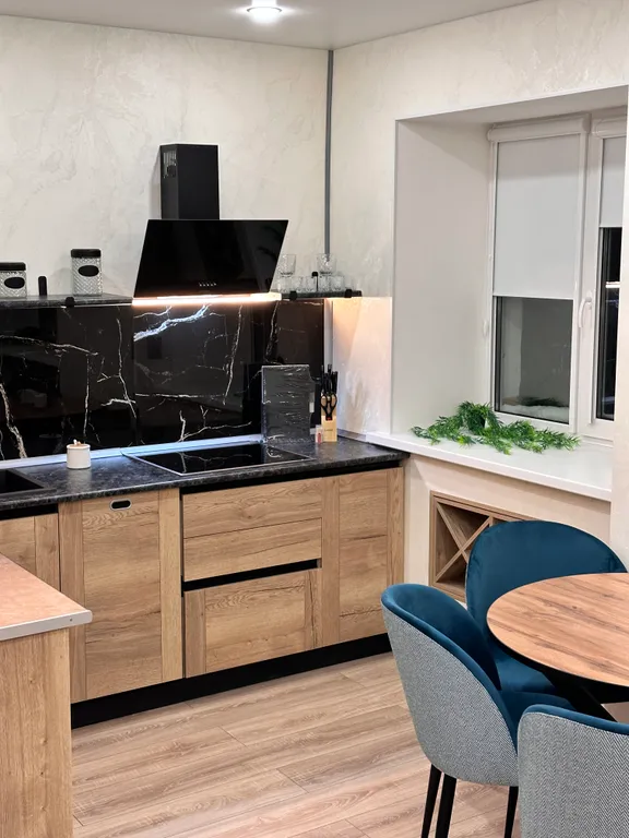 Уютная квартира с видом на горы и склон