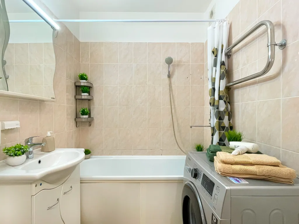 Уютная 1-комнатная квартира в Левобережье для 1-4 гостей