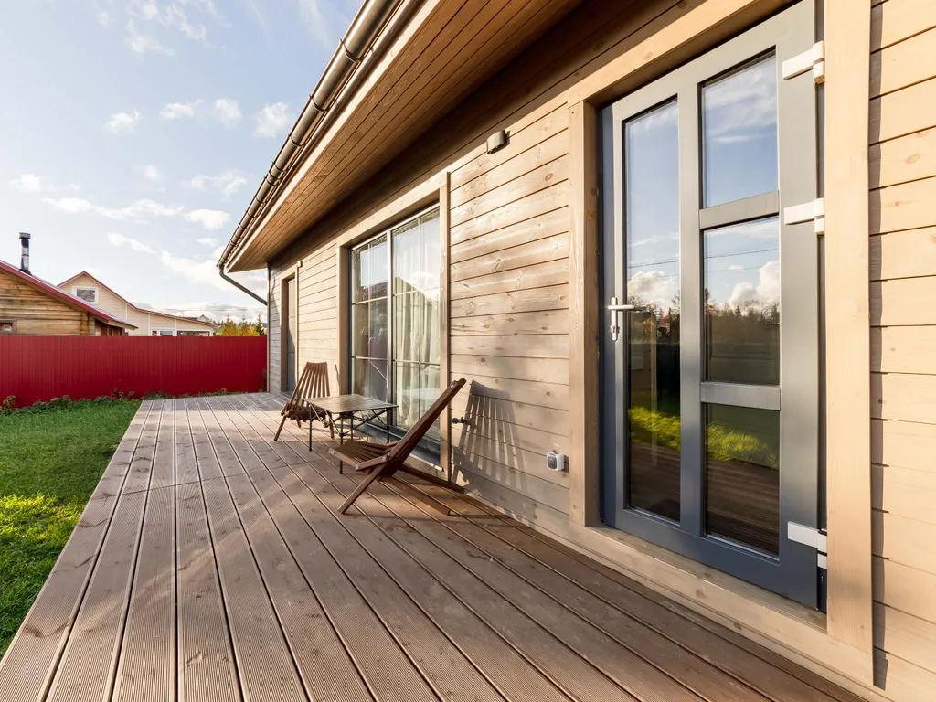 Коттедж Уютный современный дом с чаном вблизи елового леса — Черемыкино