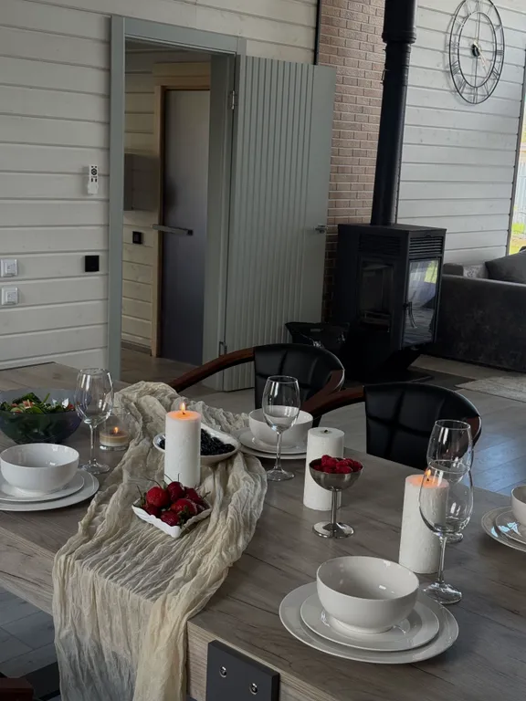 Дом шале с сауной