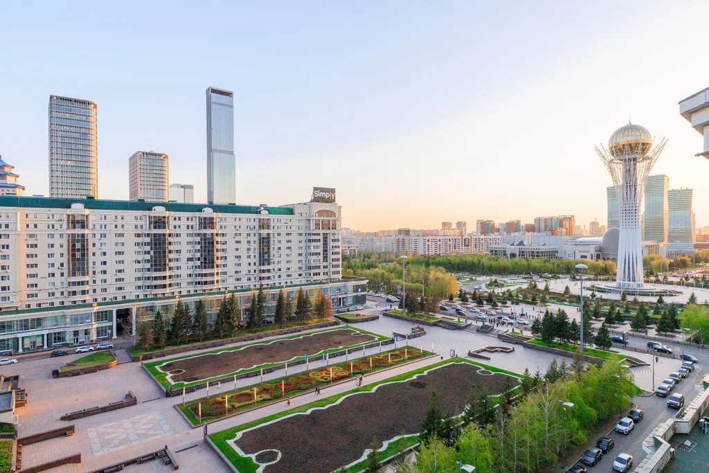 3-х комнатная квартира в самом центре столицы с видом на Байтерек — аренда посуточно в Астана (Нур-Султан)