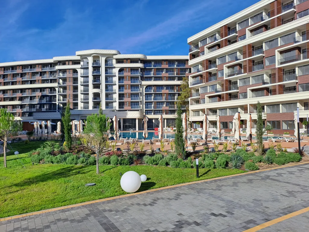 Премиум апартаменты на берегу моря в апарт-отеле Атлас 4*