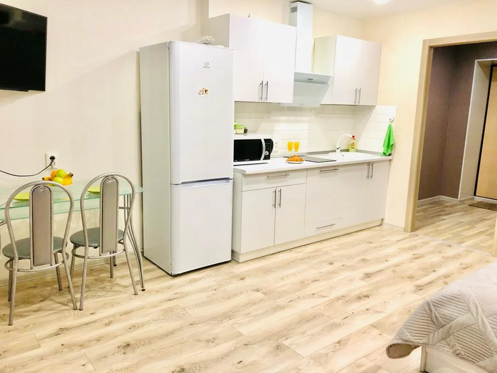 Уютная квартира-студия с панорамными окнами