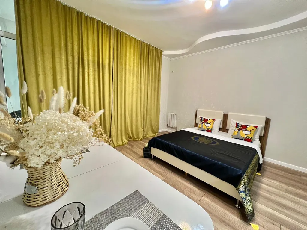 Квартира Комфортная студия для двоих — ЖК Шахристан — аренда посуточно в Алматы