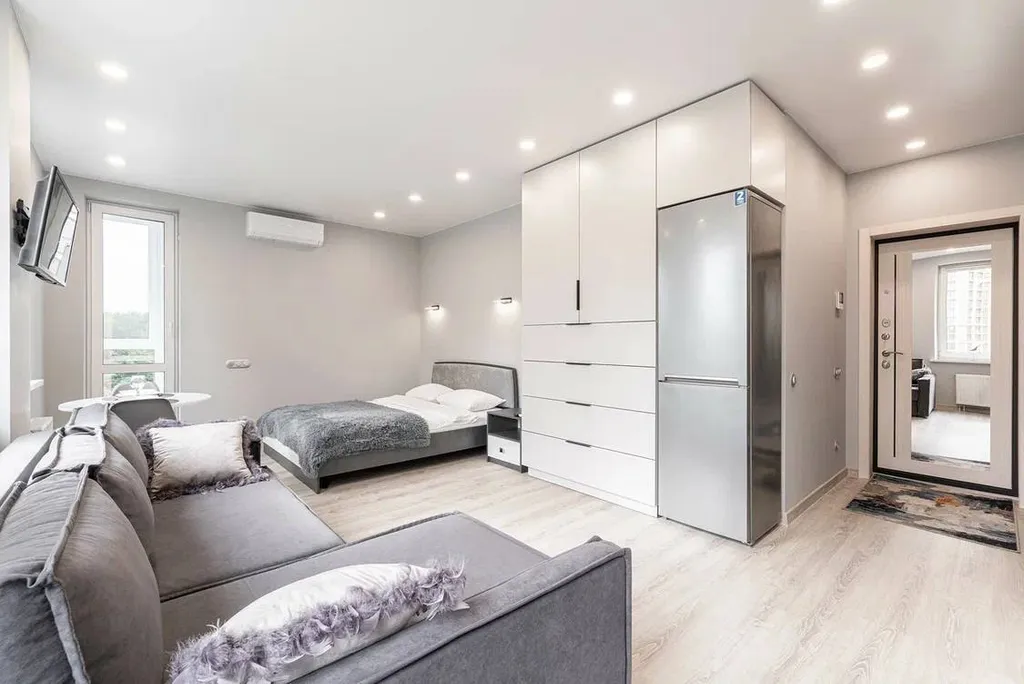 Дизайнерская студия с видом на парк