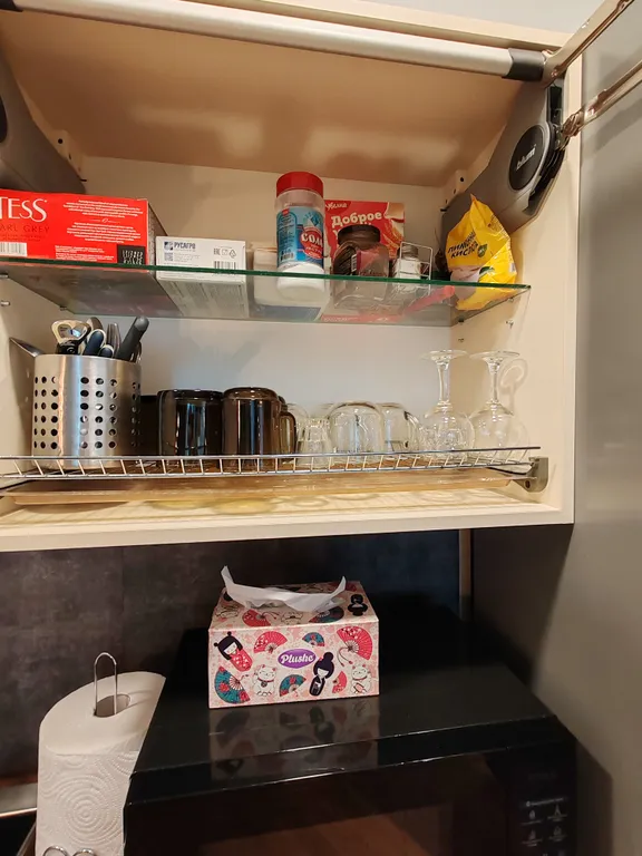 Большая студия с видом на Обь