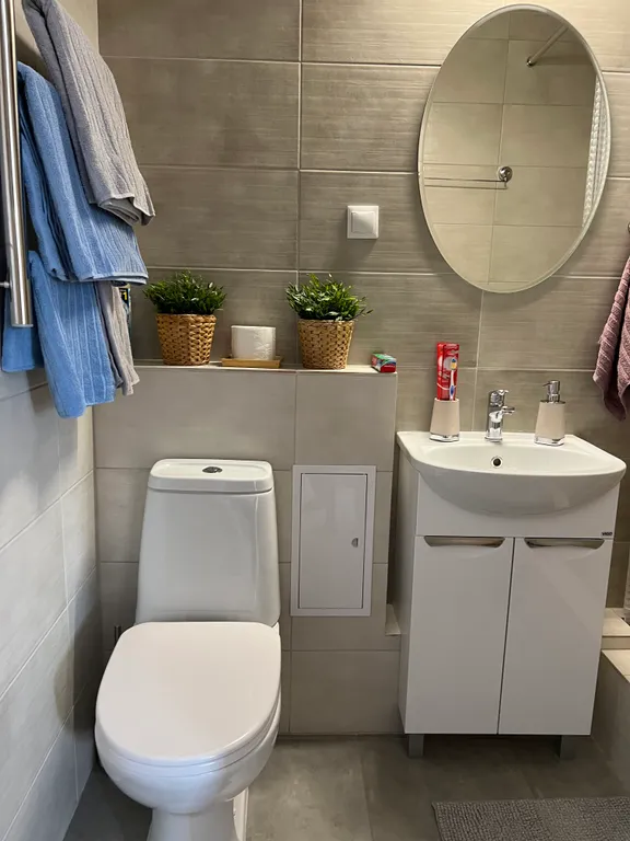 Современная квартира-студия в центре города рядом с ТЦ Восход