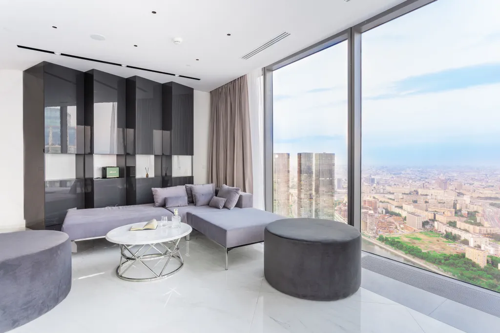 Угловой апартамент с видом на Кремль