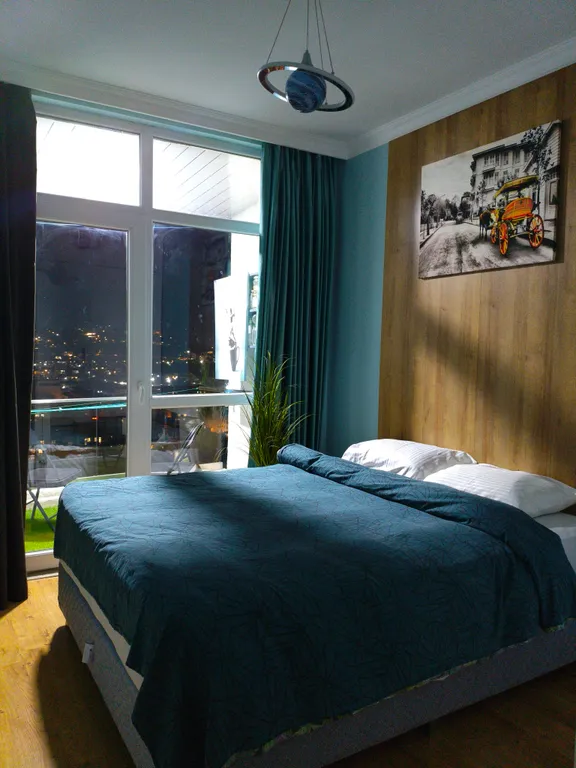 Квартира с видом на горы с газовым отоплением