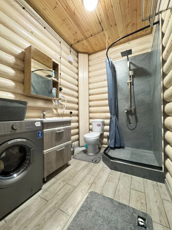 Домик у моря из бруса