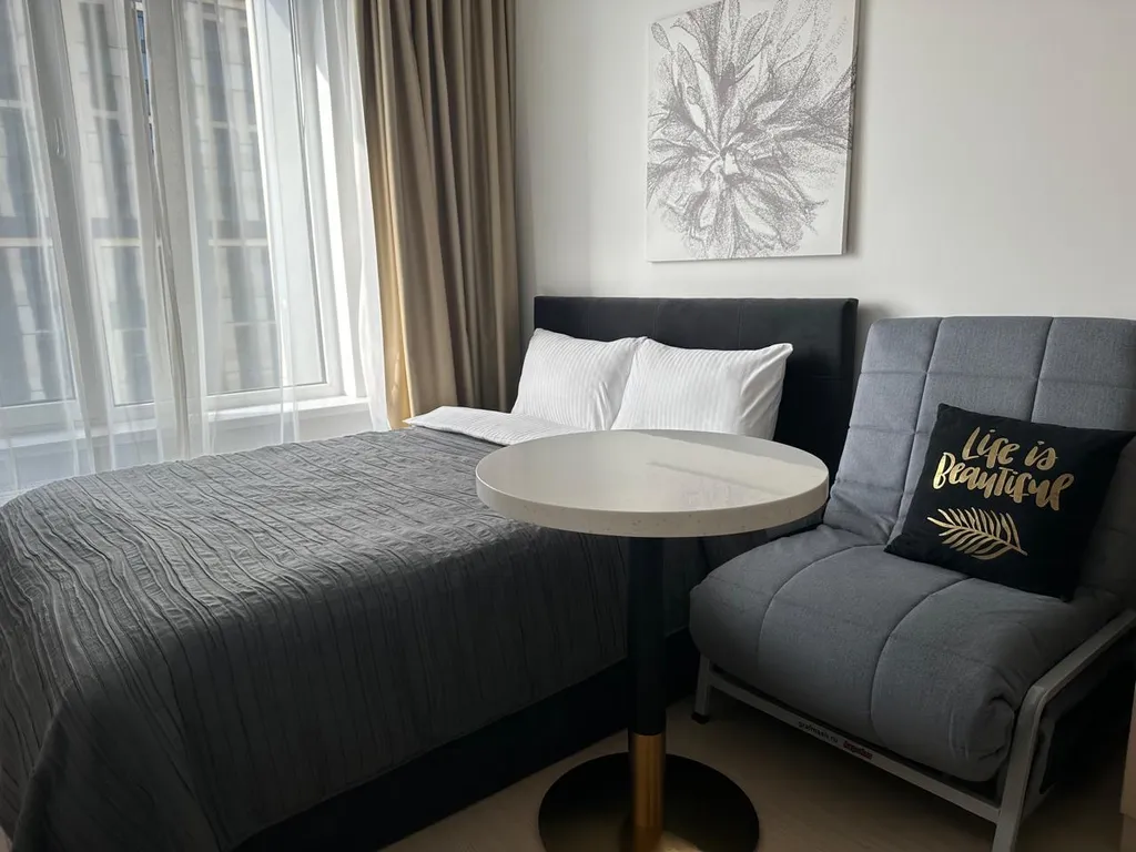 Квартира Квартира Студия Comfort YES вид на ВДНХ — Москва