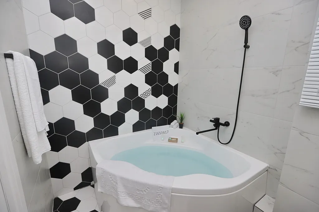 Апартаменты в центре с большой ванной