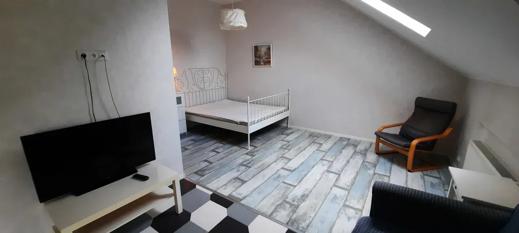 Квартира студия с дизайнерским ремонтом