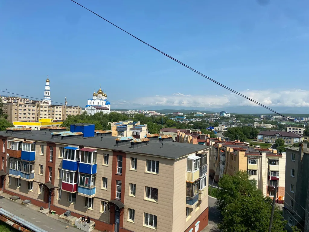 Уютная квартира на красной линии города с видом на вулканы