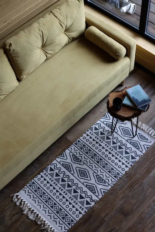 Дом A-frame с видом на реку