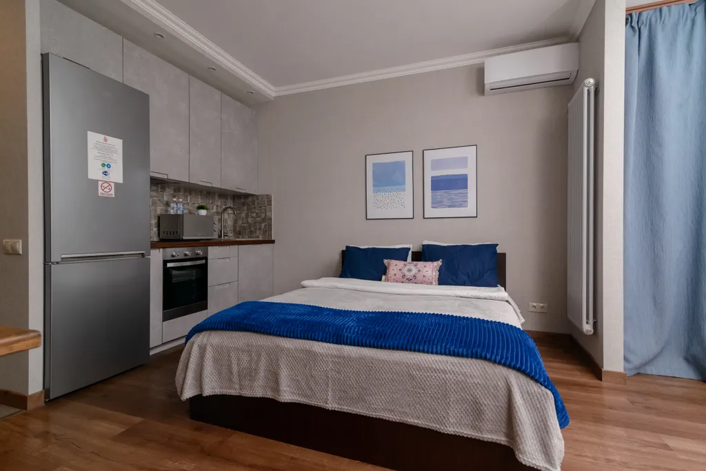 Уютная квартира с панорамными окнами — аренда посуточно в Долгопрудный