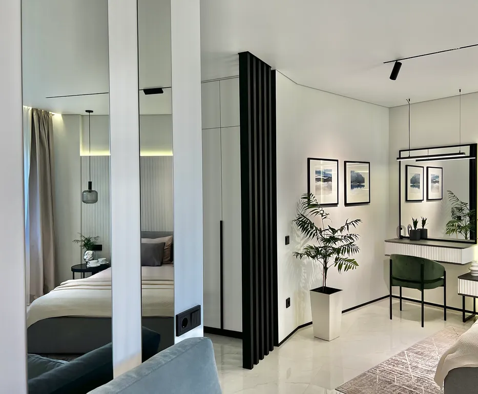 Новая квартира-студия рядом с центром