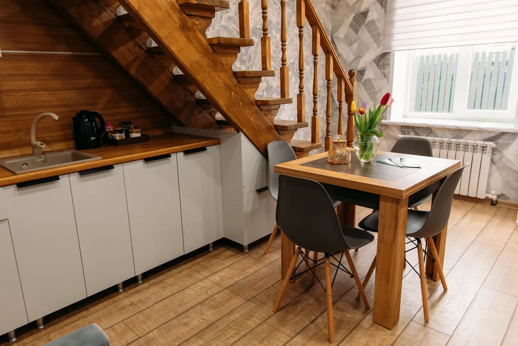 Апартаменты двухуровневые двухкомнатные с кухней (апарт 1)