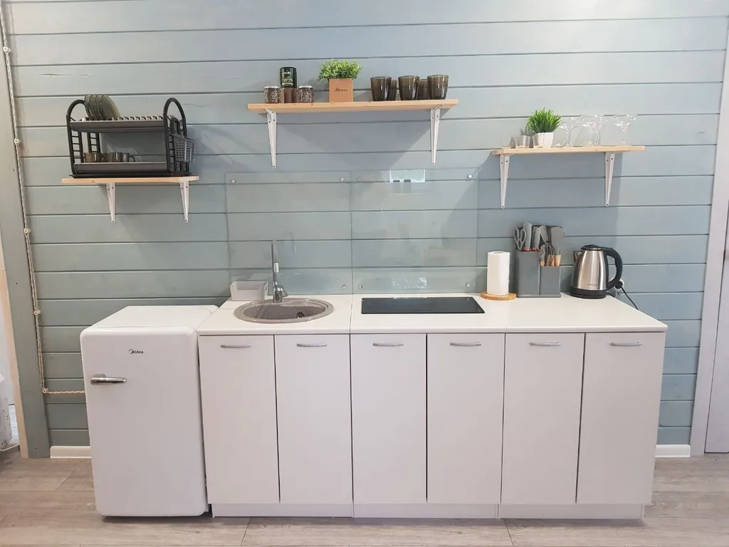 Дом в сосновом лесу