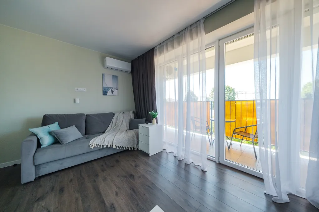 Просторная квартира на берегу моря