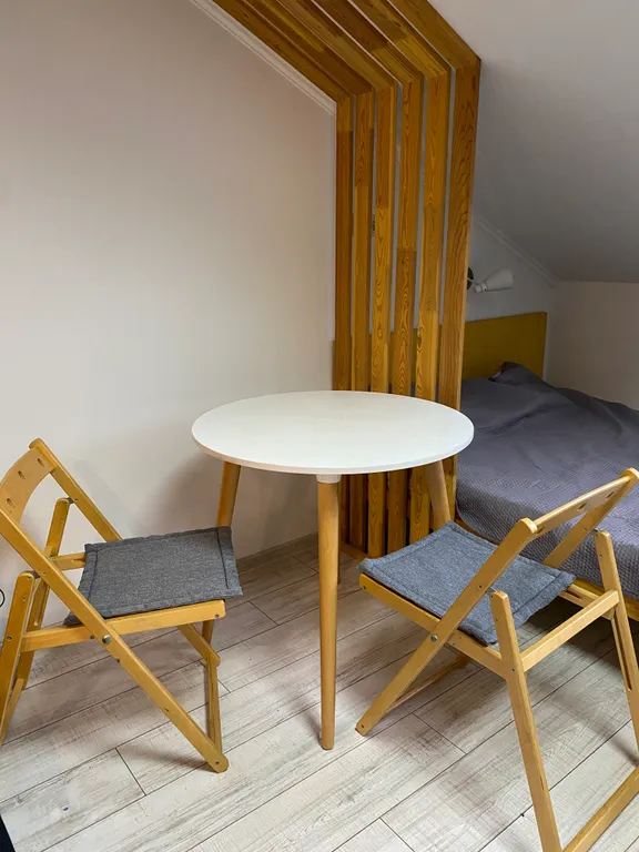 Уютная студия-мансарда с видом на горы