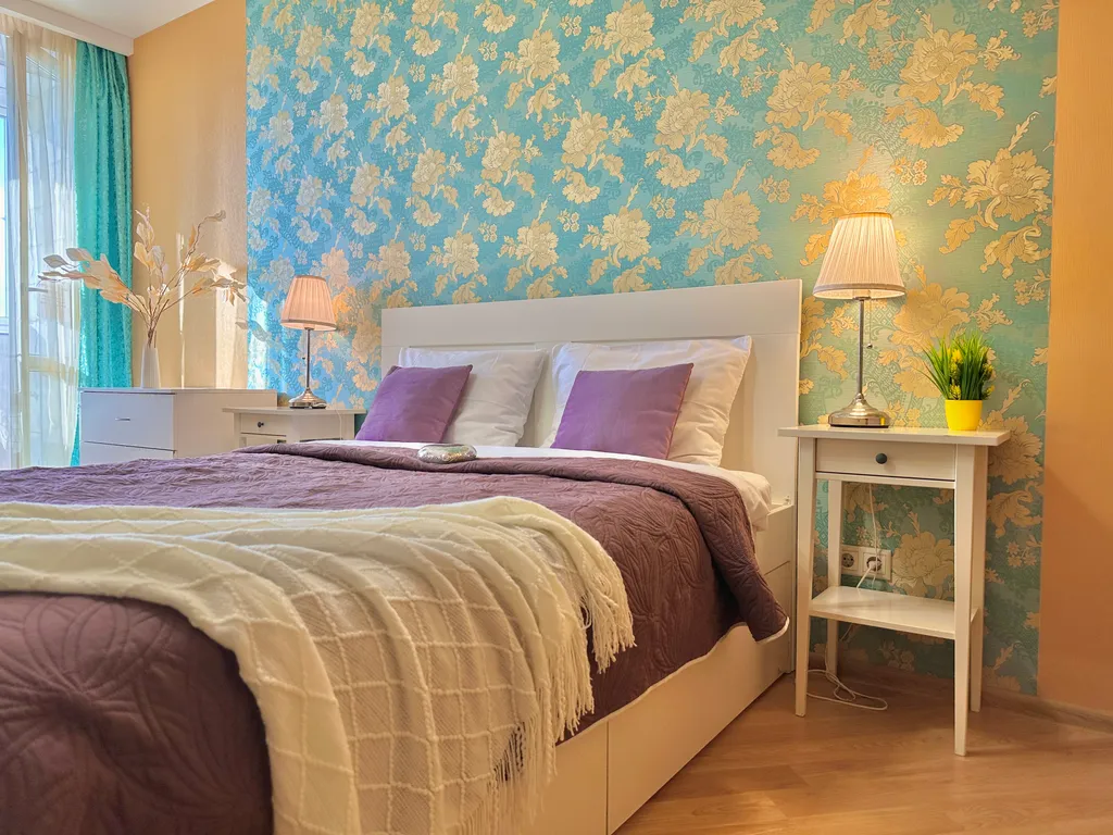 Евро 2-комнатная квартира с ярким интерьером — аренда посуточно в Одинцово