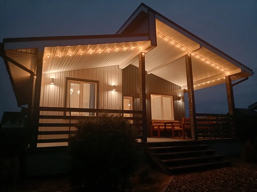 Флотский домик с чаном